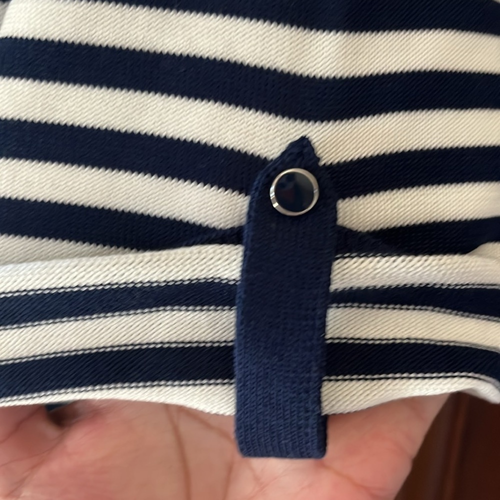 NWT - Coldwater Creek Nautical Blouse - Picture 3 of 5
